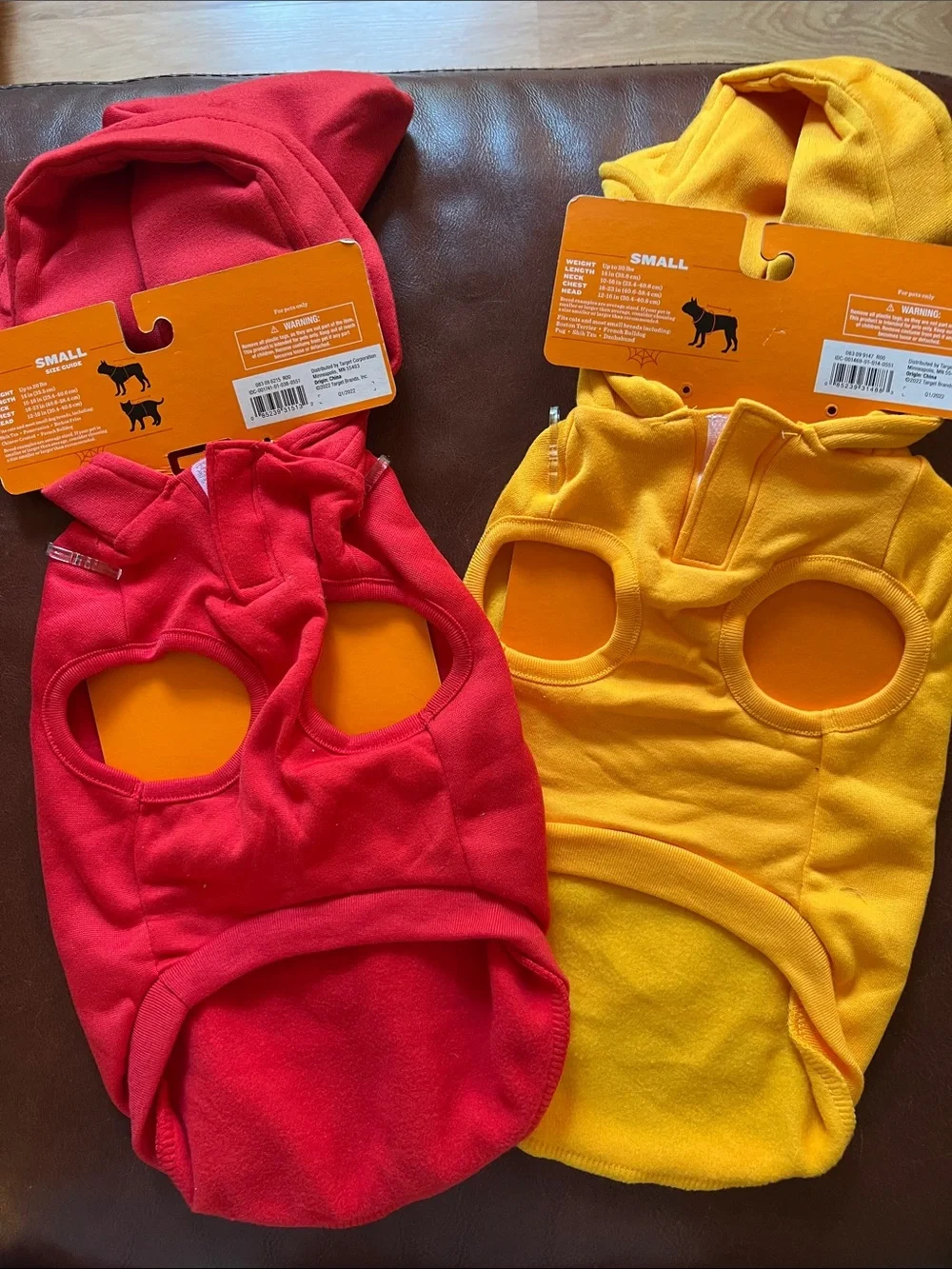 NWT Ketchup & Mustard Pet Outfits